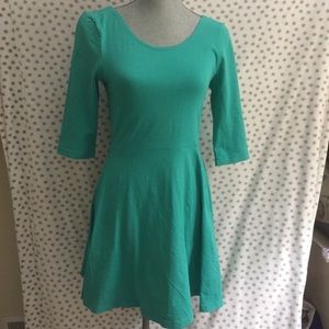 Turquoise Express Skater style dress